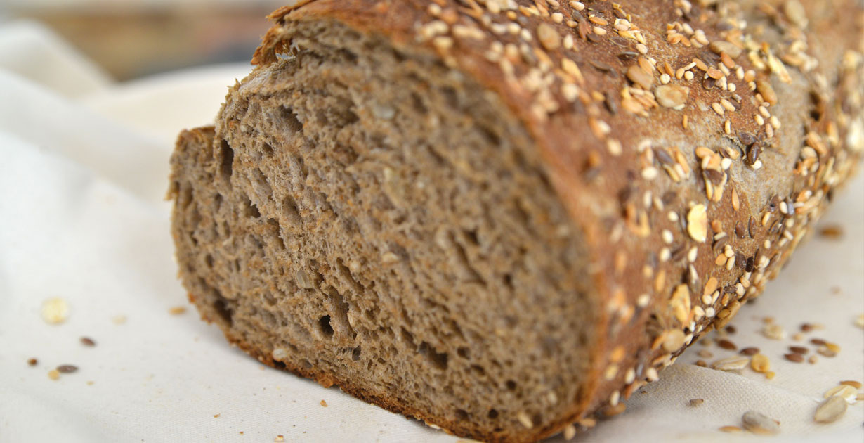 Preparato per Pane Nero ai 7 cereali con semi di girasole e sesamo